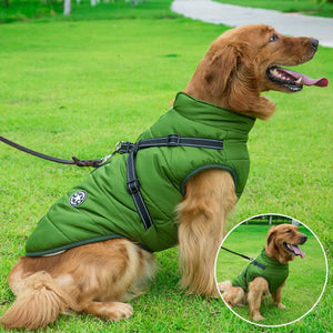 Warm waterproof dog store coat